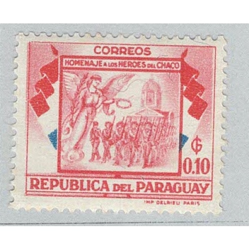 Paraguay 509 Soldiers Angel and Cathedral MNH 3  (BP95735)