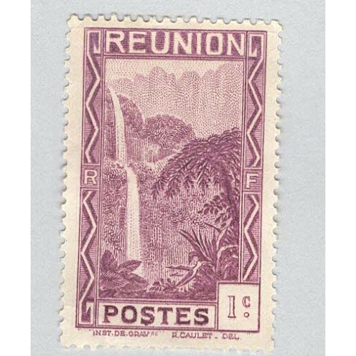 Reunion 126 Cascade of Salazie Waterfall Unused 1  (BP95813)