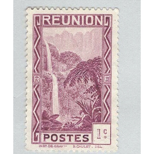 Reunion 126 Cascade of Salazie Waterfall Unused 3  (BP95815)