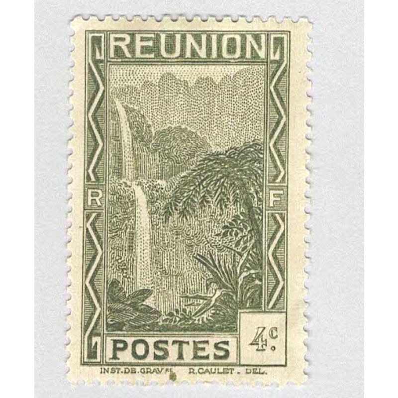 Reunion 129 Cascade of Salazie Waterfall Unused 3  (BP95819)