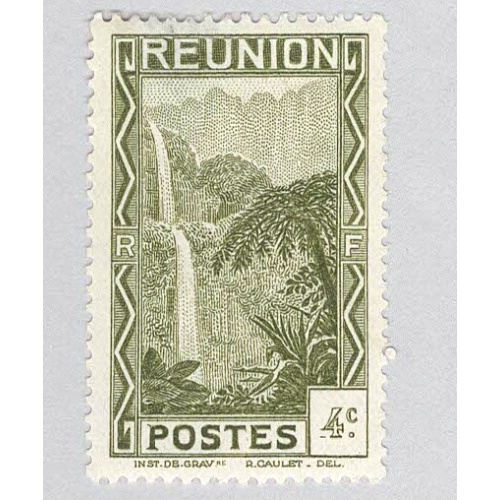 Reunion 129 Cascade of Salazie Waterfall Unused 1  (BP95820)