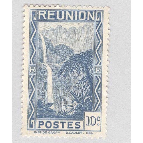 Reunion 131 Cascade of Salazie Waterfall Unused 1  (BP95822)