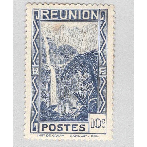 Reunion 131 Cascade of Salazie Waterfall Unused 2  (BP95823)