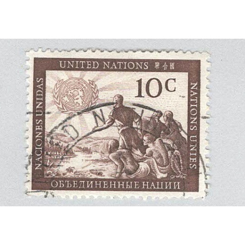 UN NY 6 Peoples of the World Used 1  (BP95902)