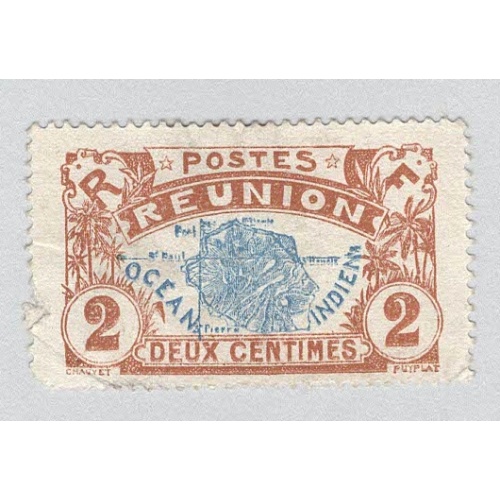 Reunion 61 Map of Reunion Used 1  (BP95909)