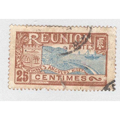 Reunion 73 Coat of Arms Used 1  (BP95917)