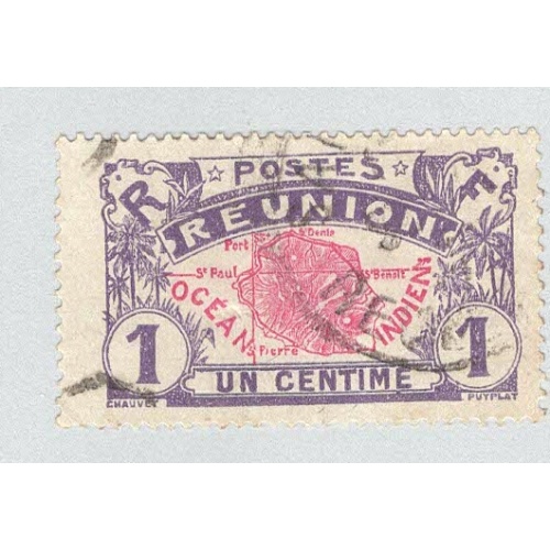 Reunion 93 View of St Pierre Used 1  (BP95920)