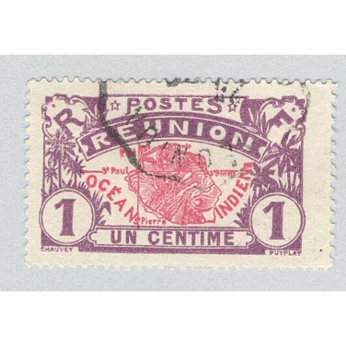 Reunion 93 View of St Pierre Used 3  (BP95922)