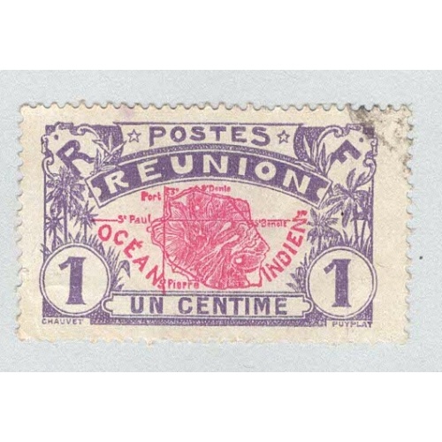 Reunion 93 View of St Pierre Used 1  (BP95923)