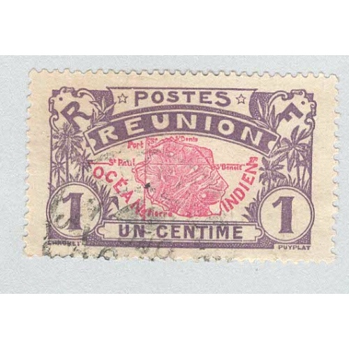 Reunion 93 View of St Pierre Used 1  (BP95926)