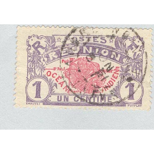 Reunion 93 View of St Pierre Used 2  (BP95927)