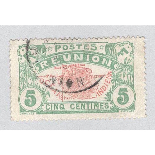 Reunion 63 Map of Reunion Used 1  (BP96023)