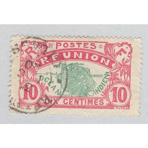 Reunion 65 Map of Reunion Used 2  (BP96026)