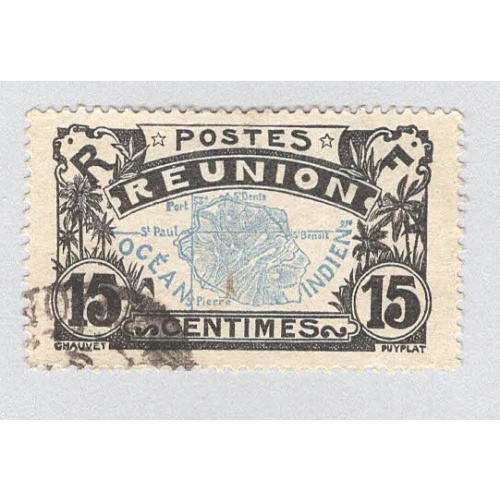 Reunion 69 Map of Reunion Used 3  (BP96109)