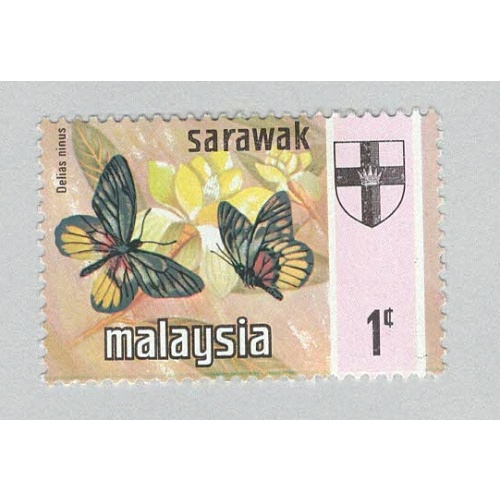Malaysia Sarawak 235 Butterfly MNH 1  (BP96116)