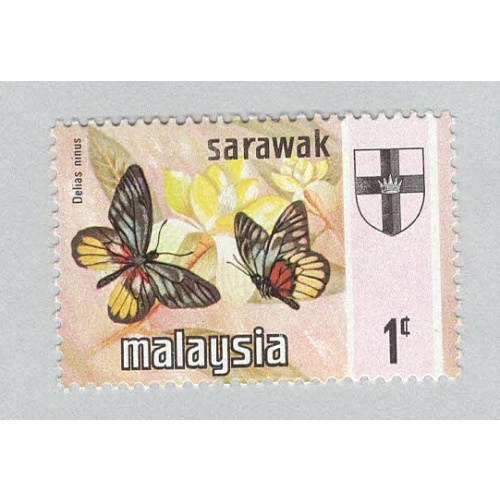 Malaysia Sarawak 235 Butterfly MNH 2  (BP96120)