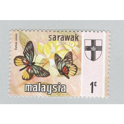 Malaysia Sarawak 235 Butterfly MNH 1  (BP96122)