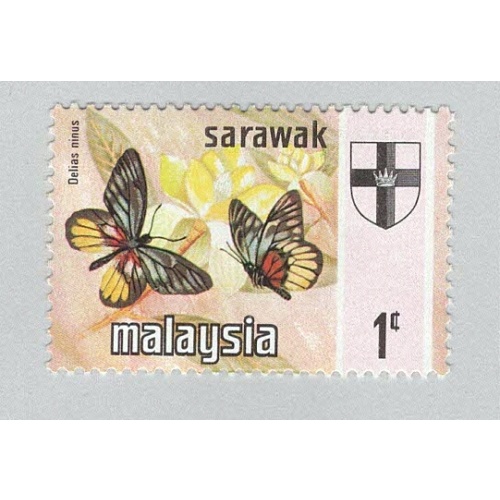 Malaysia Sarawak 235 Butterfly MNH 2  (BP96123)
