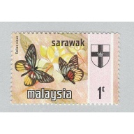 Malaysia Sarawak 235 Butterfly MNH 1  (BP96125)