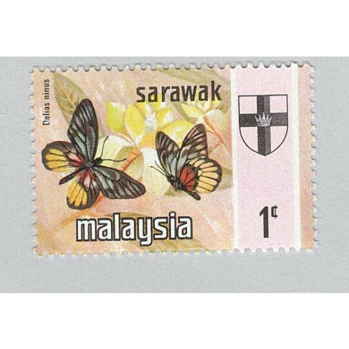 Malaysia Sarawak 235 Butterfly MNH 2  (BP96126)