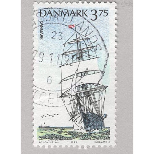 Denmark 966 Training Ships Used 1  (BP96206)