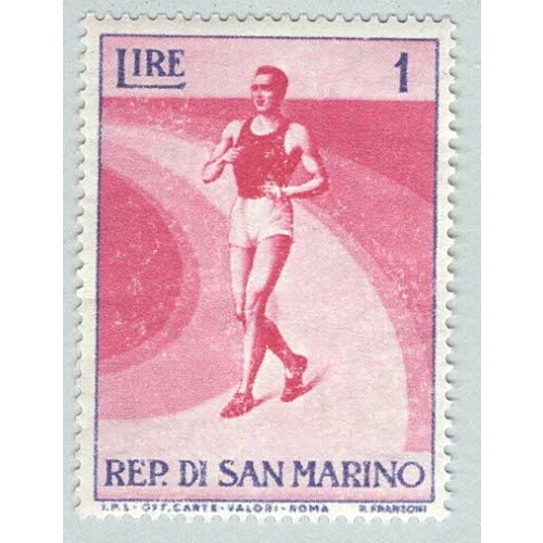 San Marino 345 Walking Racer MNH 2  (BP96209)