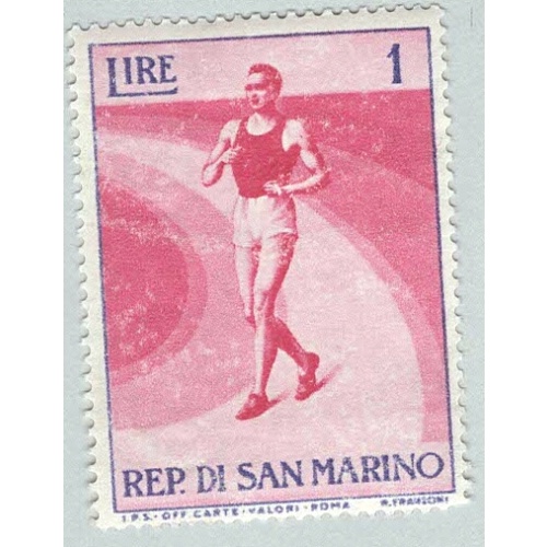 San Marino 345 Walking Racer MNH 3  (BP96210)