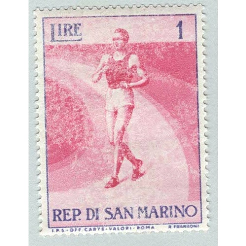 San Marino 345 Walking Racer MNH 1  (BP96211)