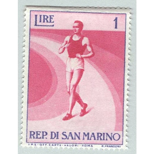 San Marino 345 Walking Racer MNH 3  (BP96213)