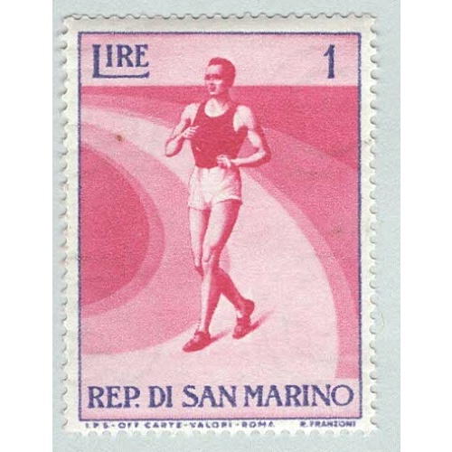 San Marino 345 Walking Racer MNH 2  (BP96215)