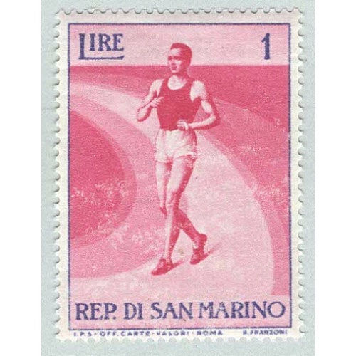 San Marino 345 Walking Racer MNH 1  (BP96217)