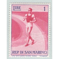 San Marino 345 Walking Racer MNH 2  (BP96218)