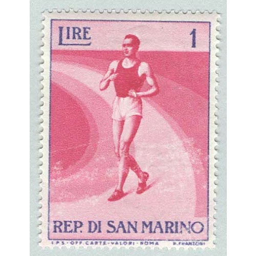 San Marino 345 Walking Racer MNH 2  (BP96218)