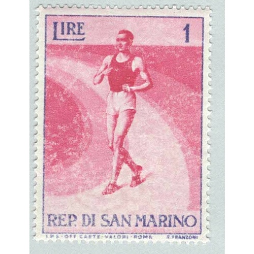 San Marino 345 Walking Racer MNH 1  (BP96220)