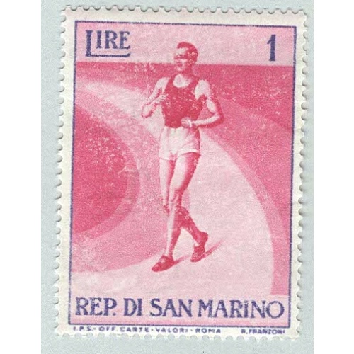 San Marino 345 Walking Racer MNH 2  (BP96221)