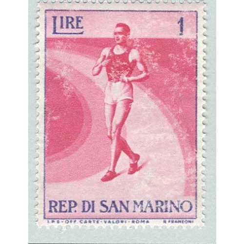 San Marino 345 Walking Racer MNH 1  (BP96223)