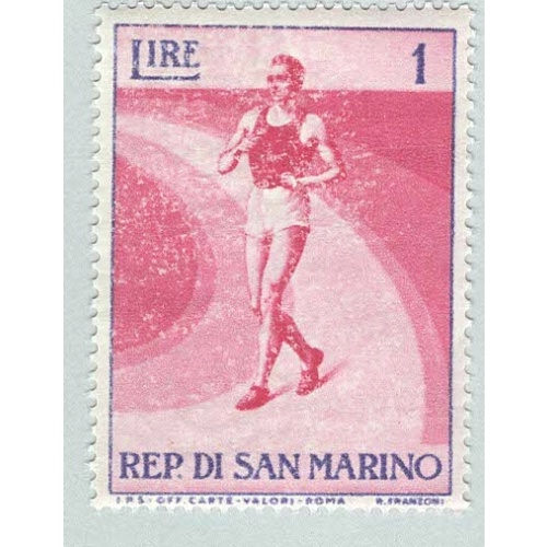 San Marino 345 Walking Racer MNH 2  (BP96224)