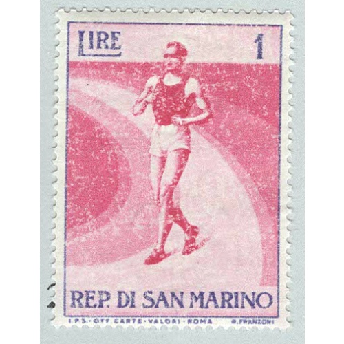 San Marino 345 Walking Racer MNH 3  (BP96225)