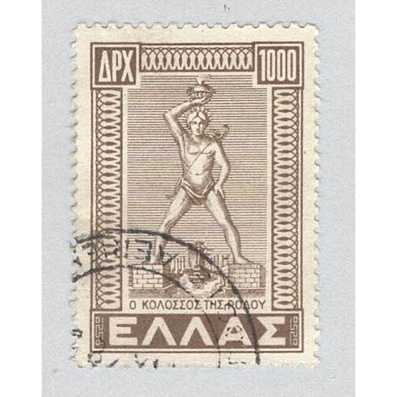 Greece Statue brown 1000 Used 1  (BP96312)