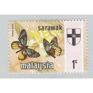 Malaysia Sarawak 235 Butterfly MNH 1  (BP96501)