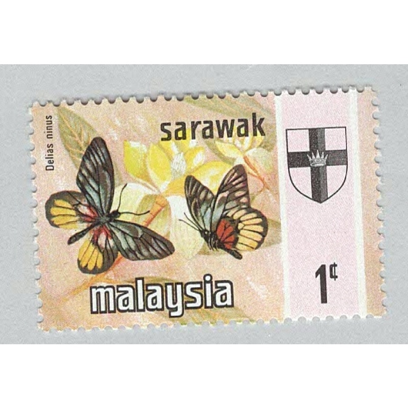 Malaysia Sarawak 235 Butterfly MNH 1  (BP96504)