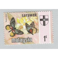Malaysia Sarawak 235 Butterfly MNH 2  (BP96508)