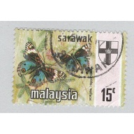 Malaysia Sarawak 240 Butterfly Used 2  (BP96516)