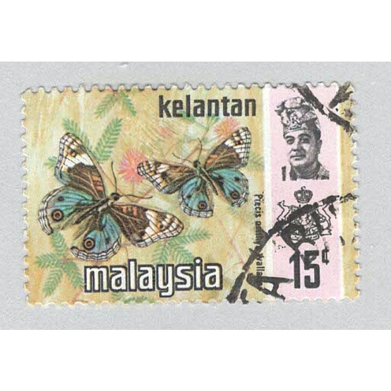 Malaysia Kelantan 103 Butterfly Used 1  (BP96517)