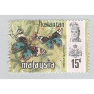 Malaysia Kelantan 103 Butterfly Used 2  (BP96518)