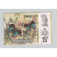 Malaysia Kelantan 103 Butterfly Used 1  (BP96520)