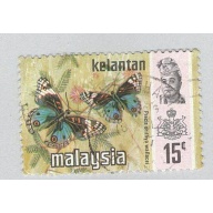 Malaysia Kelantan 103 Butterfly Used 1  (BP96523)