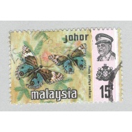 Malaysia Johor 181 Butterfly Used 1  (BP96524)