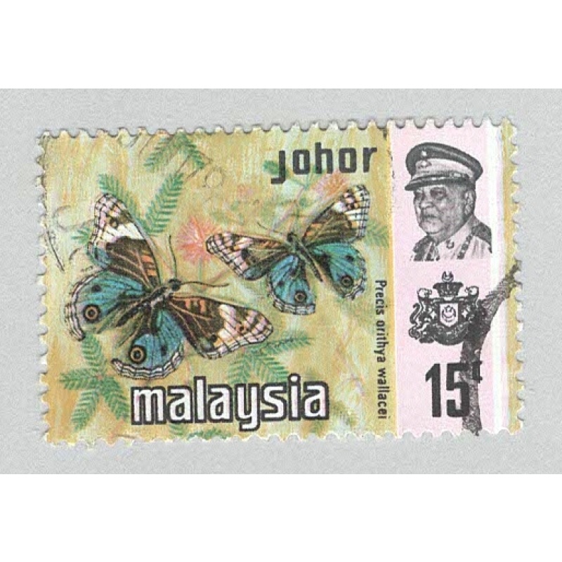 Malaysia Johor 181 Butterfly Used 1  (BP96524)