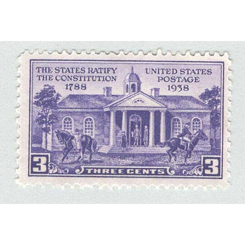United States States Ratify Constitution Unused 1  (BP96602)